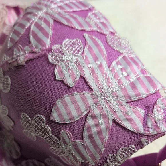 Victoria's Secret Luxe Lingerie Bras Lined Demi Women Intimates Size 34D - Picture 15 of 16